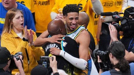 Tyrese Haliburton's father will not attend his son's Pacers games for the foreseeable future
