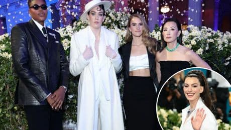 Liberty stars’ reveling in Met Gala spotlight included Anne Hathaway game invitation