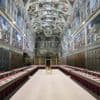 EN IMAGES. Election du nouveau pape : plongez au cœur de la chapelle Sixtine réaménagée à l'occasion du conclave