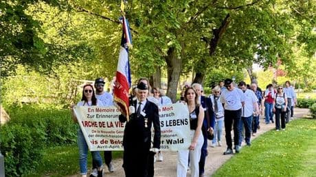 L'Allemagne commémore les 80 ans de la libération du camp de Sachsenhausen