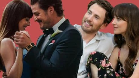 Las primeras reacciones al triángulo amoroso de Pedro Pascal, Chris Evans y Dakota Johnson: &quot;Será una de las películas del año&quot;