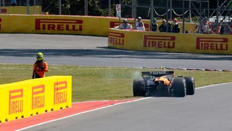 Norris se hace el harakiri en el GP de Canadá