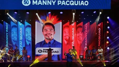 Filipijnse recordbokser Manny Pacquiao (46) keert verrassend terug in de ring: ’Laten we geschiedenis schrijven’