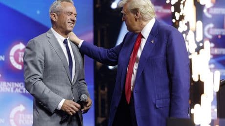 Trump is back to touting his Covid shot