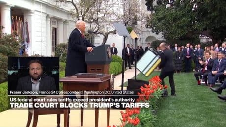 US federal court blocks Trump's 'Liberation Day' tariffs