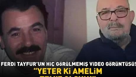 Arabeskin kralı Ferdi Tayfur'un hayatını kaybetmeden kısa süre önce çekilen görüntüsü ortaya çıktı! 'YETER Kİ AMELİM TEMİZ OLSUN!'