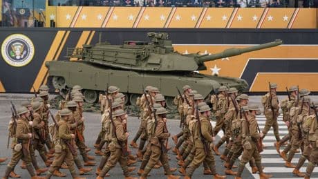 How unpopular is Trump? Even some people who attended his military parade don’t like him