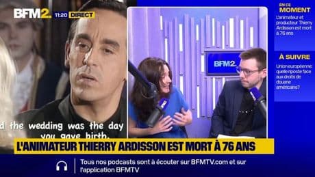 L'animateur et producteur de télévision Thierry Ardisson est mort ce 14 juillet à l'âge de 76 ans