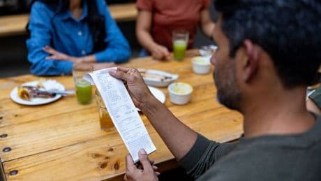Exact amount Brits draw the line at with splitting the bill on meals out