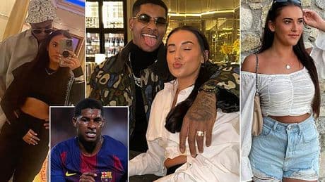 Inside Marcus Rashford's reunion with childhood sweetheart Lucia Loi after years of on-off romance - as fans suggest it's good news for Barcelona fans