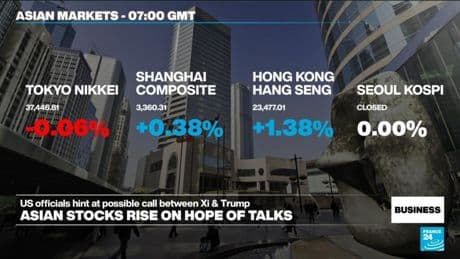 Markets rise as investors hope for Trump-Xi phone call