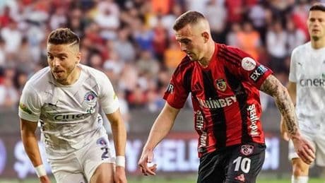 Gaziantep FK'nin galibiyet hasreti 6 maça çıktı