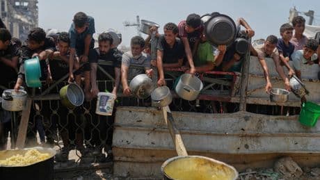 Israel prepares to move Palestinians to southern Gaza as airstrikes continue