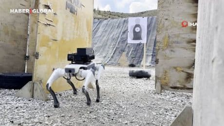 Yerli savunma sanayi firmasından robotik köpek atılımı: "AyBARS"