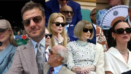 Wimbledon 2025, i look dei vip alla finale: Nicole Kidman chic (9), Keira Knightley total white (9), Alessandro Cattelan orgoglio italiano (8,5)