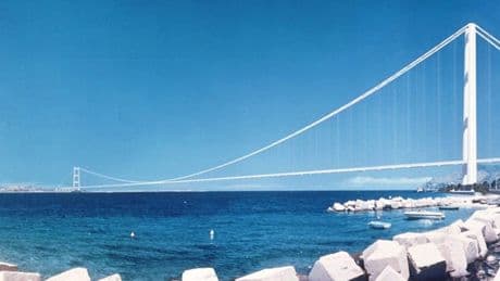 Italien genehmigt den Bau der längsten Hängebrücke der Welt