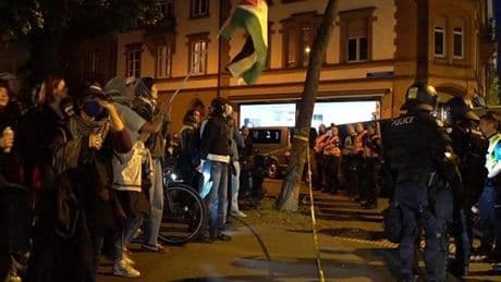Eurovision finalinde Gazze protestosu