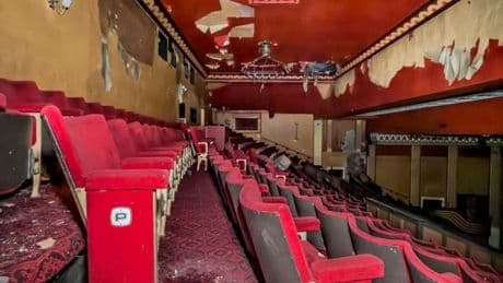 Iconic theatre where film & TV legends including Ken Dodd & Charlie Chaplin once performed left abandoned for 17 years