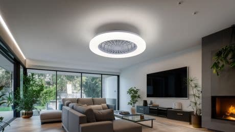 Mehr als nur Wind: LED-Deckenventilator jetzt zum Top-Preis bei Netto