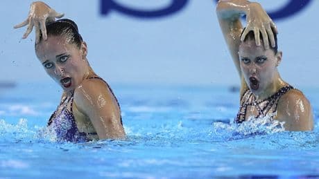 Así ha sido el ejercicio con el que Iris Tió y Lilou Lluis se han proclamado campeonas del mundo de dúo libre natación artística