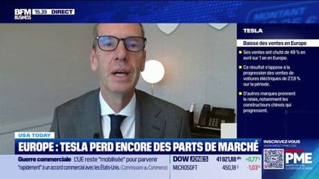 BFM Bourse : Tesla perd encore des parts de marché en Europe