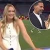 Laura Woods drops F-bomb at Rio Ferdinand while covering Champions League final with TNT Sports as she shares hilarious unseen footage