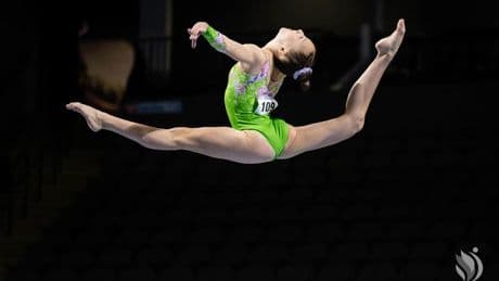 Junior Gymnast Lavi Crain Secures Massive Win At 2025 U.S. Classic