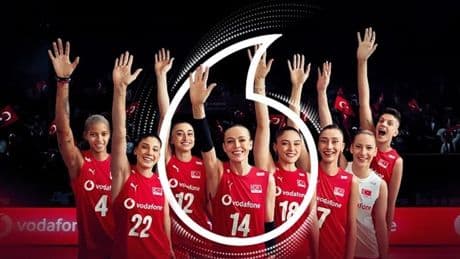 Voleybol Milletler Ligi Kadınlar Türkiye etabına Vodafone 5G desteği