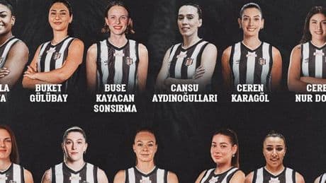 Beşiktaş Kadın Voleybol Takımı, 12 yeni transfer yaptı