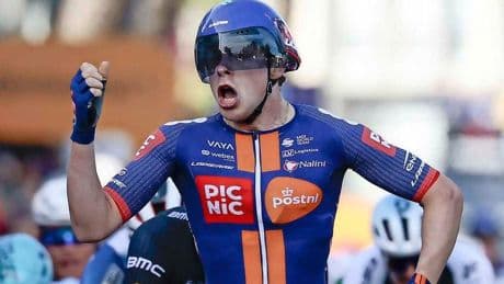 Casper van Uden is leidend voorwerp bij stukje Nederlandse Giro-historie: ’Liever snel dan sexy’