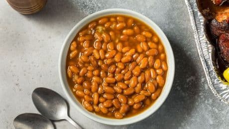 Baked beans are transformed with a ‘twist’ requiring just 2 ingredients