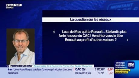Faut-il alléger Renault après le départ de Luca de Meo?