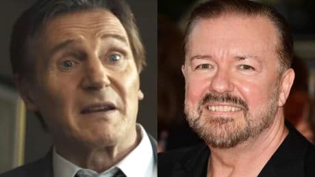 Ricky Gervais clip convinced The Naked Gun director to make Liam Neeson reboot