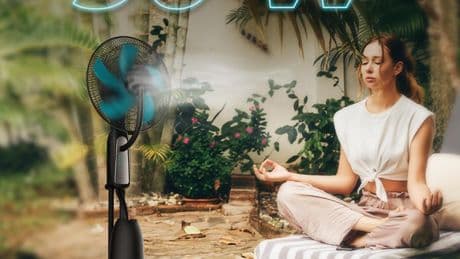 Vive el frescor definitivo con los mejores ventiladores con nebulizador