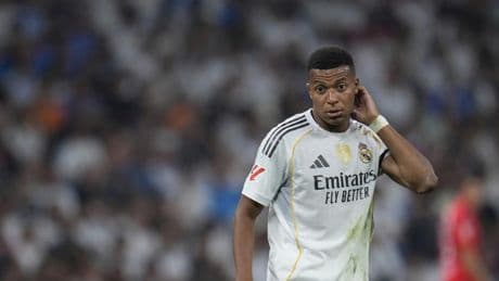 Mbappé, de penalti, es el primer goleador del Real Madrid en la 2025-26