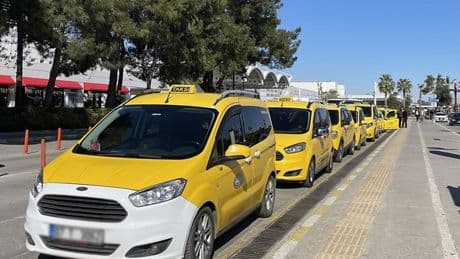 Antalya’da taksi ücretlerine zam geldi