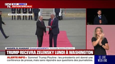 Après sa rencontre avec Vladimir Poutine, Donald Trump exclut un "cessez-le-feu" et exige un "accord de paix" en Ukraine