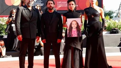 La voz de una niña palestina asesinada por el Ejército israelí sacude Venecia