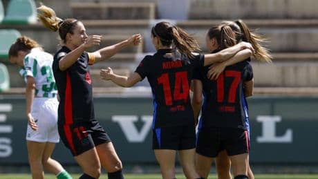 Goleada al Betis que vale una liga