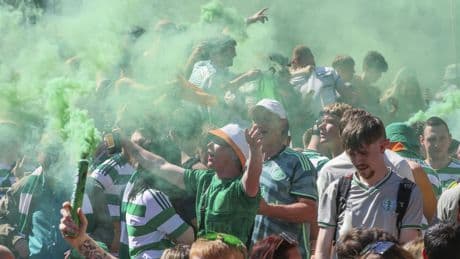 More than a dozen charged following Celtic title celebrations