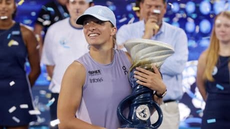 Swiatek gana en Cincinatti y vuelve al número 2 del mundo