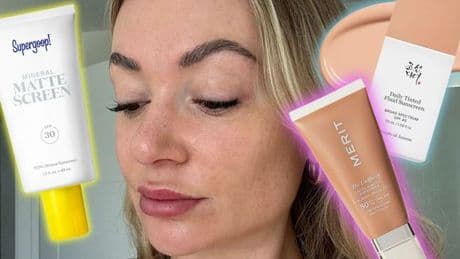 I tried three SPFs with tinted coverage to rival foundations, one covered my pigmentation