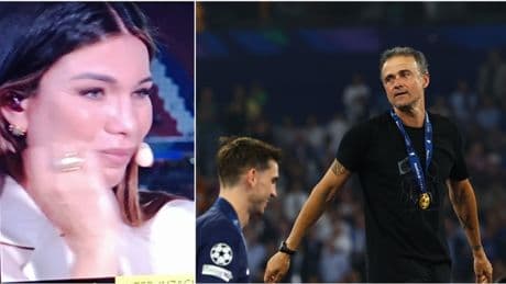 Federica Masolin in lacrime a Sky dopo le parole di Luis Enrique sulla figlia Xana, morta a 9 anni. Il tecnico del Psg: «Se vinciamo o se perdiamo, è sempre con me»