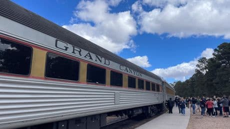 I ditched my car and hopped on a train to the Grand Canyon. Getting there took twice as long, but the $80 ride was worth it.