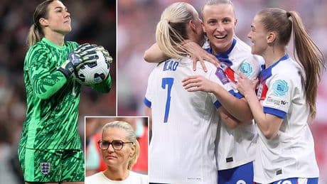 How the England Lionesses' turbulent week ended in triumph... and raised hope of more Euro glory this summer, writes TARA ANSON-WALSH