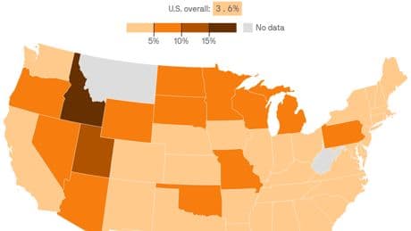 Vaccine exemptions rise in 36 states