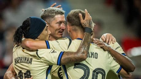 Lewandowski abrió la lata con un gol de 'killer'