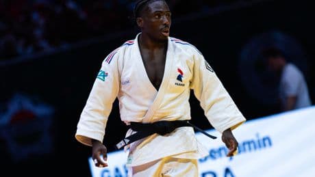 Judo : après l’argent à Paris 2024, le Français Joan-Benjamin Gaba sacré champion du monde