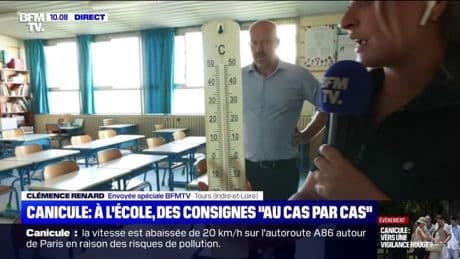 "Il aurait été impossible de faire classe dans de telles conditions": dans cette école de Tours, le thermomètre affiche déjà 30°C