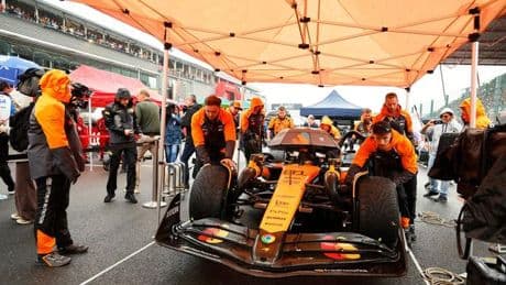 Schlechtes Wetter: Formel-1-Start in Belgien wegen Regens abgebrochen
